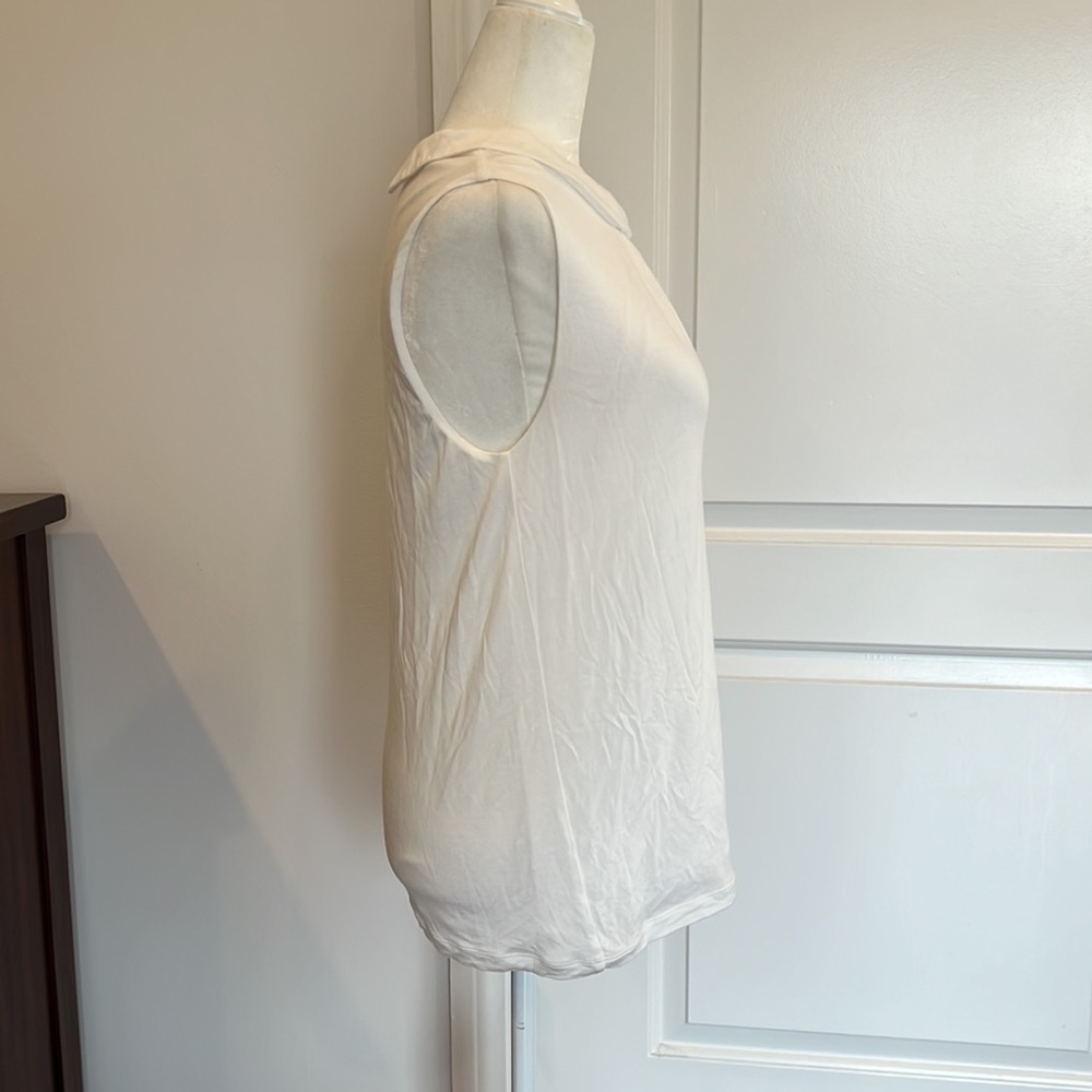 Cabi 5756 White Province Keyhole Top Size Small - Picture 5 of 10